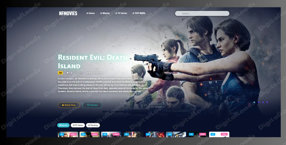 NFMovies - Themes WordPress - Movies & TV Series + Multi AutoEmbed